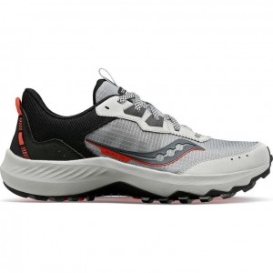 Saucony Aura TR Men's Trail Running Shoes Grey | IRELAND CBGO