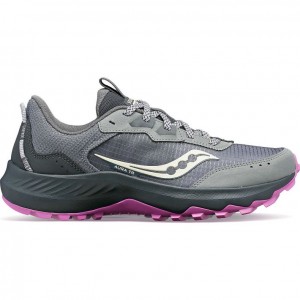 Saucony Aura TR Women's Trail Running Shoes Grey | IRELAND VZDB