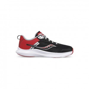 Saucony Axon 3 Big Kids'' Sneakers Black / Red | IRELAND RIEN