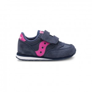 Saucony Baby Jazz Hook & Loop Little Kids'' Sneakers Navy | IRELAND CUZH