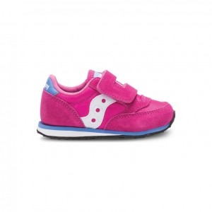 Saucony Baby Jazz Hook & Loop Little Kids'' Sneakers Pink | IRELAND XCTW