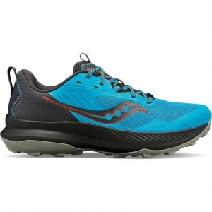 Saucony Blaze TR Men's Trail Running Shoes Blue | IRELAND HILN