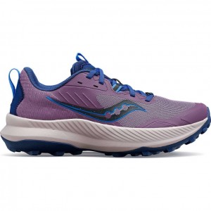 Saucony Blaze TR Women's Trail Running Shoes Purple | IRELAND VZUN