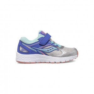 Saucony Cohesion 14 A/C Big Kids'' Sneakers Silver | IRELAND BKOE