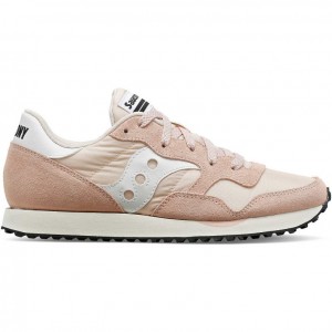 Saucony DXN Women's Sneakers Coral / White | IRELAND DBMW