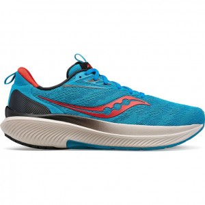 Saucony Echelon 9 Men's Running Shoes Turquoise | IRELAND RLQU