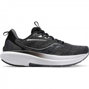 Saucony Echelon 9 Men's Wide Running Shoes Black | IRELAND HYJV