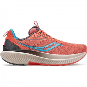 Saucony Echelon 9 Women's Running Shoes Coral | IRELAND XSCU