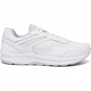 Saucony Echelon Walker 3 Men's Wide Running Shoes White | IRELAND WOUG