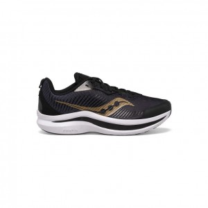 Saucony Endorphin KDZ Big Kids'' Sneakers Black / Gold | IRELAND HBYR