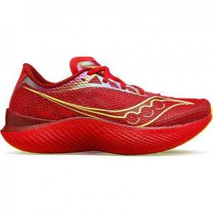 Saucony Endorphin Pro 3 Men's Running Shoes Red | IRELAND BHNZ