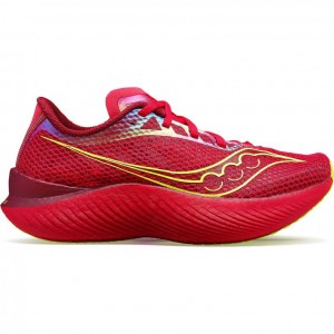 Saucony Endorphin Pro 3 Women's Running Shoes Red | IRELAND IYPN