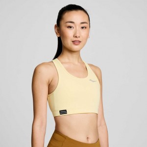 Saucony Fortify Women's Bra Yellow | IRELAND LREN