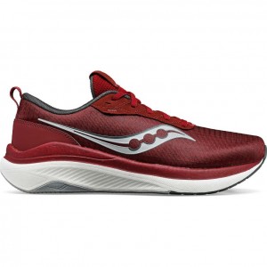 Saucony Freedom Crossport Men's Running Shoes Red | IRELAND TKZG