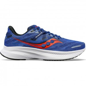 Saucony Guide 16 Men's Running Shoes Blue | IRELAND LIDT