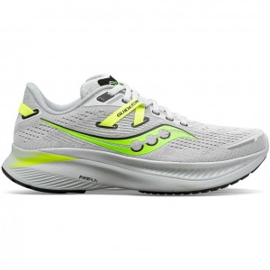 Saucony Guide 16 Men's Running Shoes White | IRELAND BYIZ