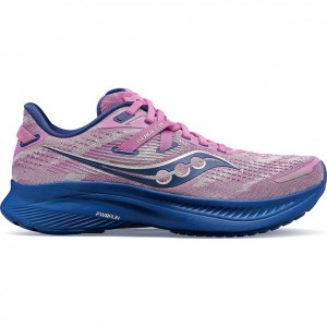 Saucony Guide 16 Women's Running Shoes Purple / Indigo | IRELAND PFCT