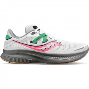 Saucony Guide 16 Women's Running Shoes White | IRELAND JRBE