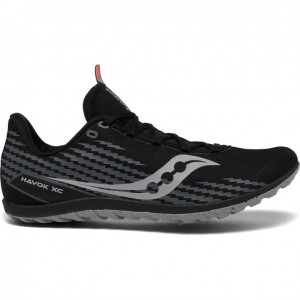 Saucony Havok XC 3 Men's Spikes Black | IRELAND NRKJ