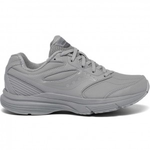 Saucony Integrity Walker 3 Extra Women's Wide Running Shoes Grey | IRELAND VQXS