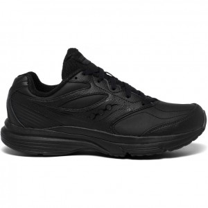 Saucony Integrity Walker 3 Extra Women's Wide Running Shoes Black | IRELAND RSZP