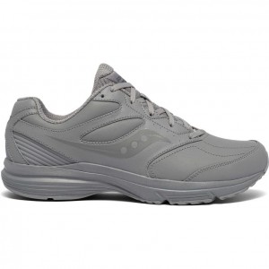 Saucony Integrity Walker 3 Men's Wide Running Shoes Grey | IRELAND JNYA