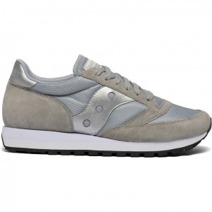 Saucony Jazz 81 Men's Sneakers Grey / Silver | IRELAND ERPV