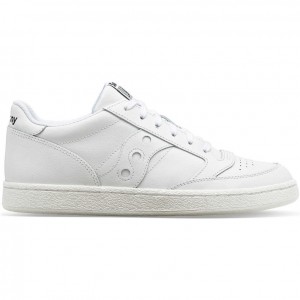 Saucony Jazz Court PU Women's Sneakers White | IRELAND VGJU