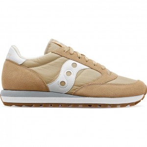 Saucony Jazz Original Men's Sneakers Beige | IRELAND AWCG