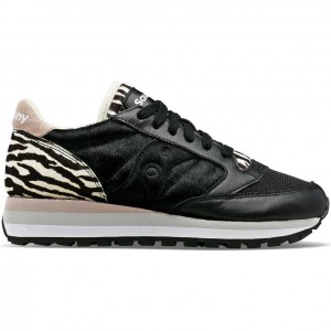 Saucony Jazz Triple Women's Sneakers Black | IRELAND FSAQ