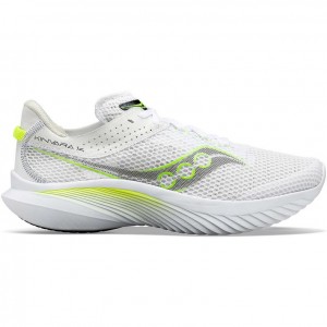 Saucony Kinvara 14 Men's Running Shoes White | IRELAND AYIO