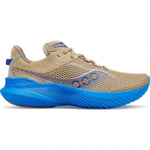 Saucony Kinvara 14 Women's Running Shoes Beige / Blue | IRELAND BIWQ