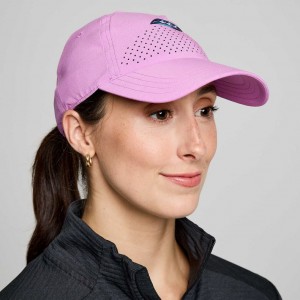 Saucony Outpace Petite Women's Hat Purple | IRELAND PVEY