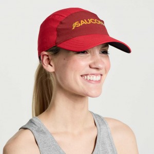 Saucony Outpace Women's Hat Red | IRELAND LXQY