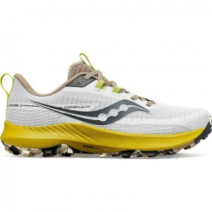 Saucony Peregrine 13 Men's Trail Running Shoes White | IRELAND MIWX