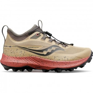 Saucony Peregrine 13 ST Women's Trail Running Shoes Brown | IRELAND KWMB