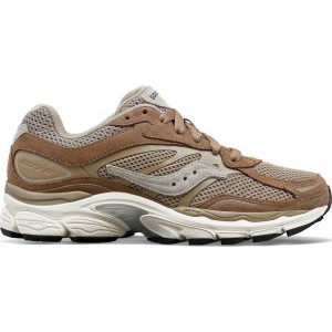 Saucony ProGrid Omni 9 Premium Men's Sneakers Brown | IRELAND ZRIE