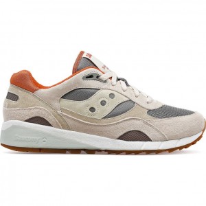 Saucony Shadow 6000 Men's Sneakers Beige / Grey | IRELAND BUMY