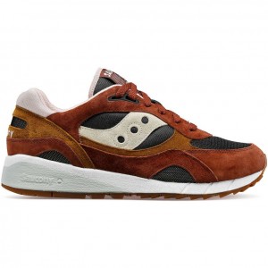 Saucony Shadow 6000 Men's Sneakers Brown / Black | IRELAND MLUS