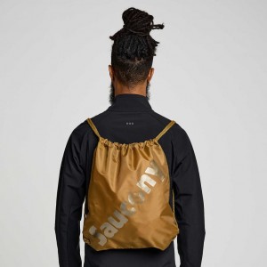 Saucony String Men's Bag Brown | IRELAND RUIL