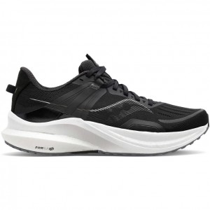 Saucony Tempus Men's Running Shoes Black | IRELAND QXAH