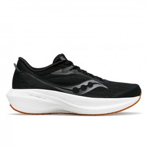 Saucony Triumph 21 Men's Running Shoes Black | IRELAND ZUJV