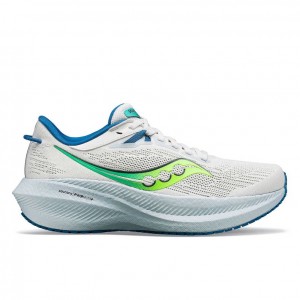 Saucony Triumph 21 Women's Running Shoes White | IRELAND EXZD