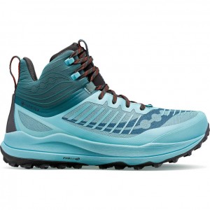 Saucony Ultra Ridge GTX Men's Trail Running Shoes Turquoise | IRELAND DCUF