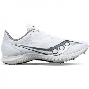 Saucony Velocity MP Men's Running Shoes White | IRELAND LDBX