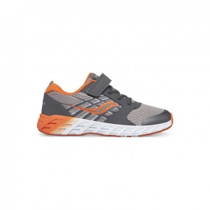 Saucony Wind 2.0 A/C Big Kids'' Sneakers Grey | IRELAND FMWU