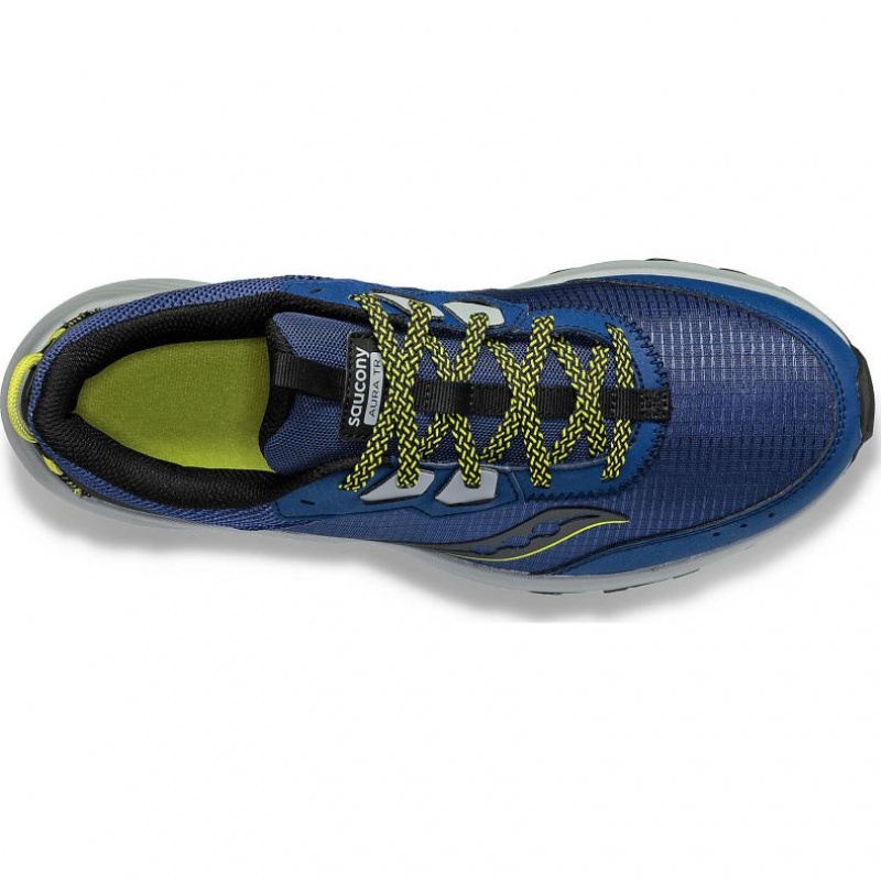 Saucony Aura TR Men's Trail Running Shoes Indigo | IRELAND VIRG