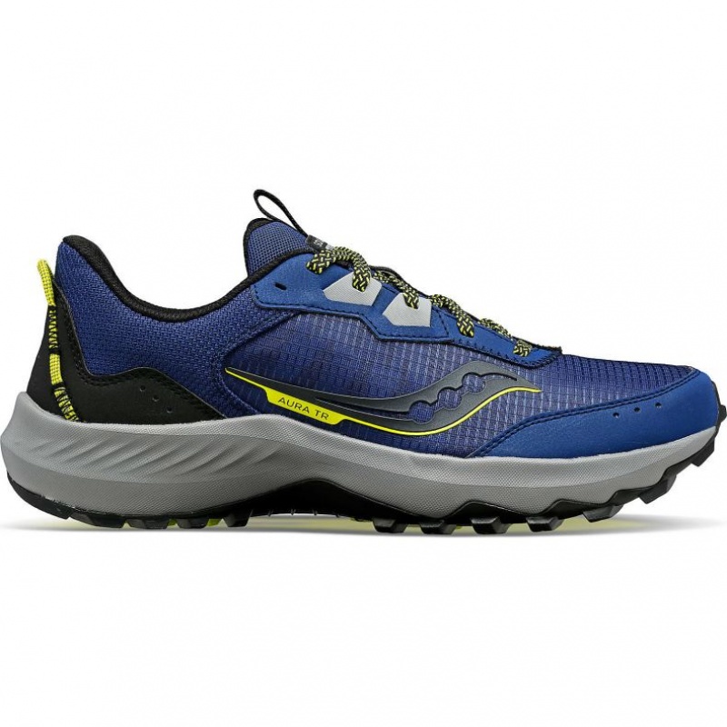 Saucony Aura TR Men\'s Trail Running Shoes Indigo | IRELAND VIRG