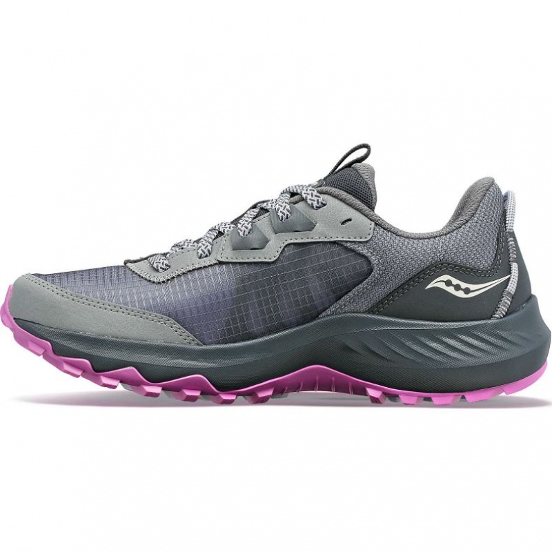 Saucony Aura TR Women's Trail Running Shoes Grey | IRELAND VZDB