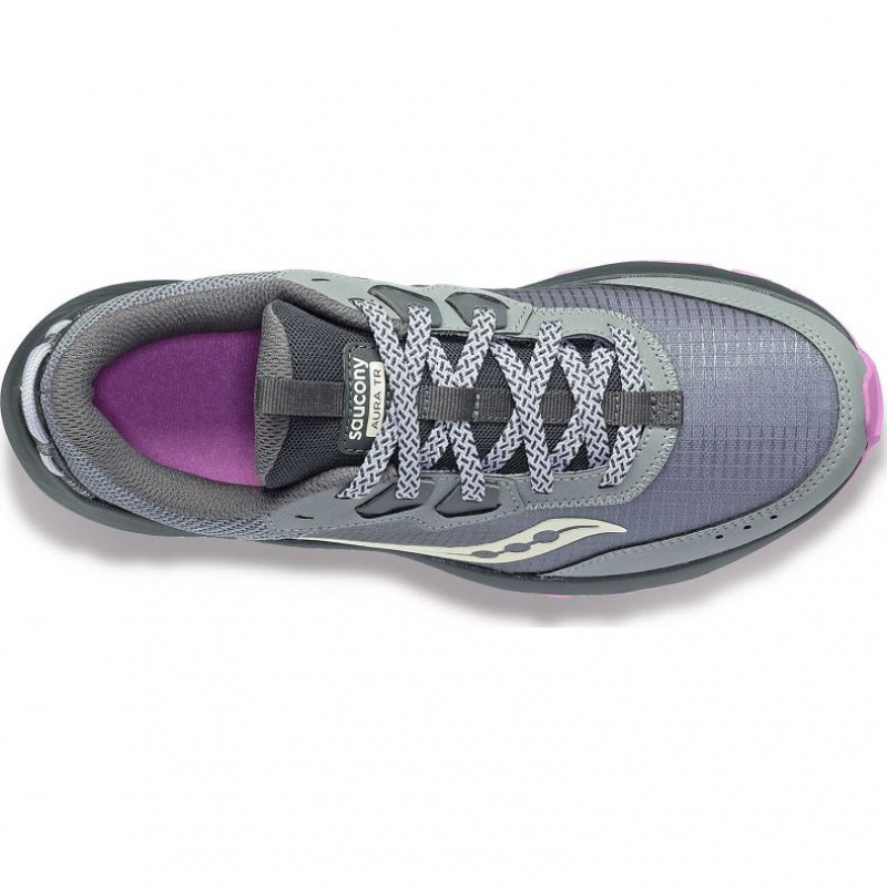 Saucony Aura TR Women's Trail Running Shoes Grey | IRELAND VZDB